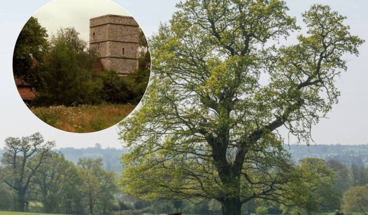 Hidden away 90 minutes from London is a tiny historic village with just 27 residents, 11 houses and a Grade I-listed Saxon church
