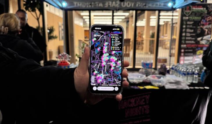 Hackney has launched a free ‘night map’ to make London nights out safer – with toilets, phone charging points and routes home