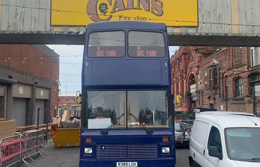 The Bus Yard Liverpool's PopUp Double Decker Bus Bar Secret Liverpool