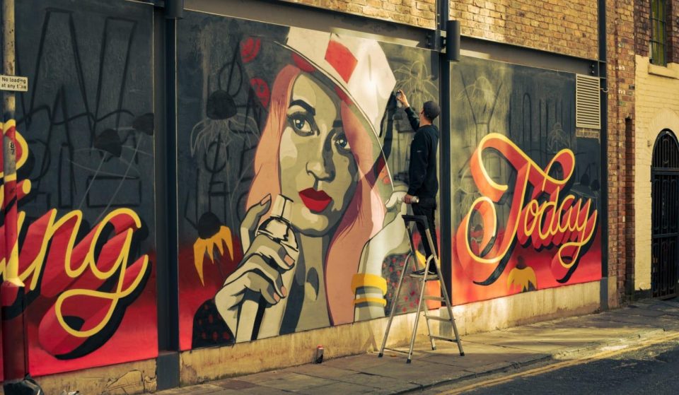 A New Mural Dedicated To The Hospitality Industry Has Been Unveiled In Liverpool