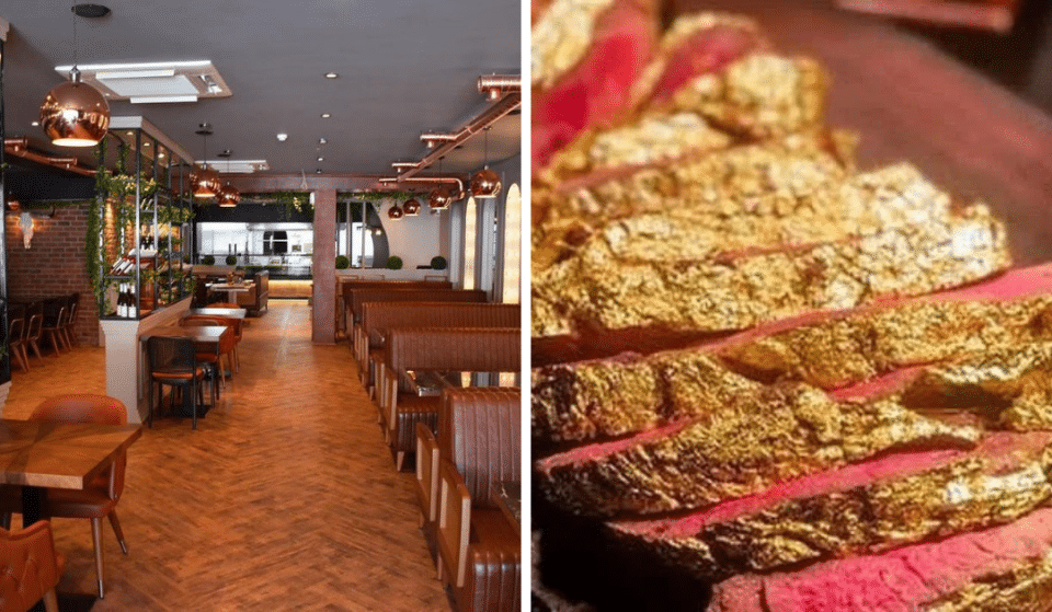 You Can Get A 24k Gold Steak At This Liverpool Restaurant, And It’s Blinging Marvellous