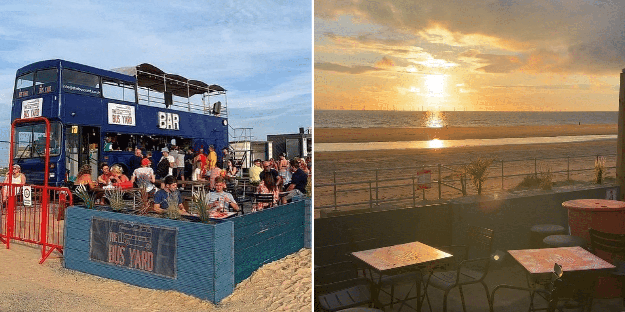 The Bus Yard Merseyside's PopUp Double Decker Bus Bar Is Back At Crosby