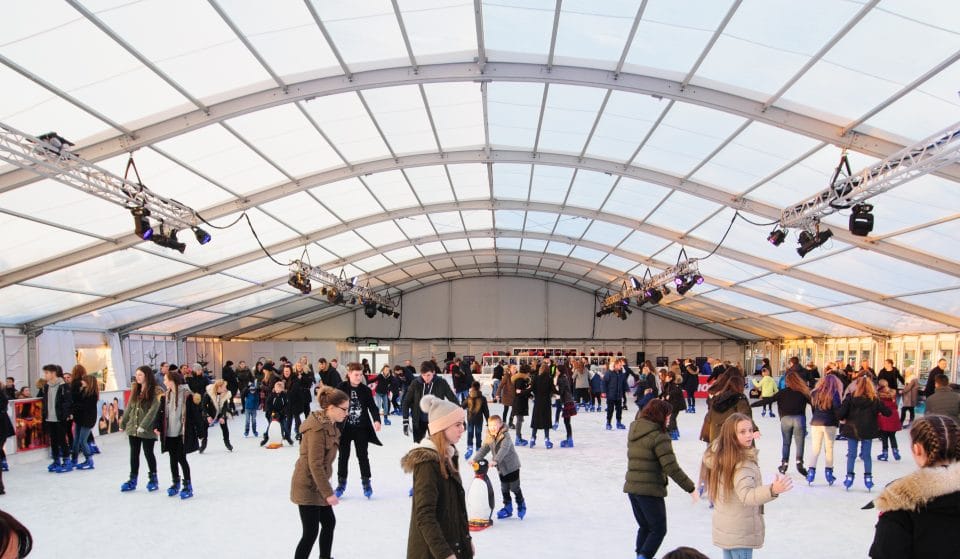 Liverpool Ice Festival Has Returned With A Spectacular Ice Rink And Alpine Bar