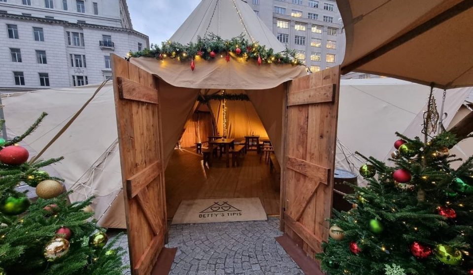 This Winter Wonderland Tipi Bar Serving Mulled Wine And Festive Food Has Popped Up In Liverpool
