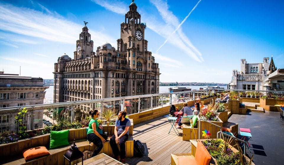 You Can Enjoy Afternoon Tea In The Sky With Stunning Views At This Liverpool Bar’s Roof Garden