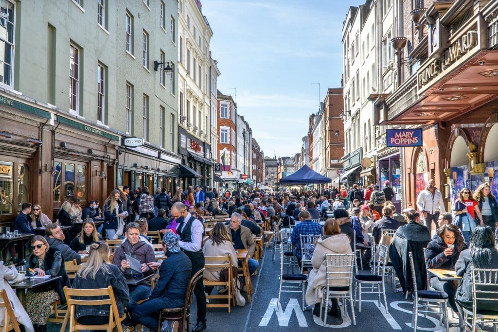 Al Fresco Dining On Pavements Is Set To Stick Around In The UK