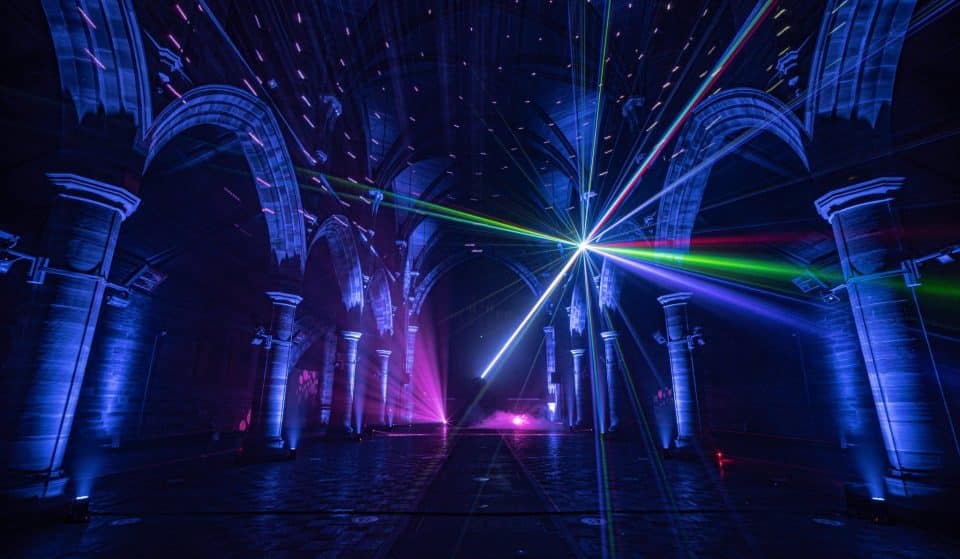 A Spectacular Black Hole Laser Show Will Illuminate Old Christ Church
