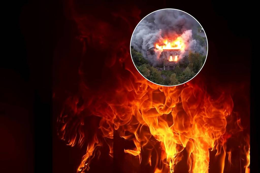 woolton manor hall fire liverpool firefighter
