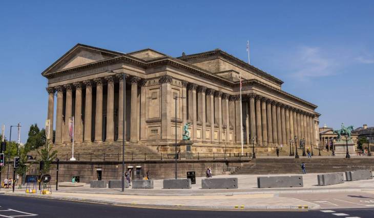 This 19th-century neoclassical landmark in Liverpool doubled as Gotham City Hall in The Batman—and it sits right opposite Lime Street Station