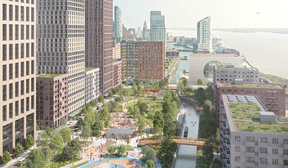 Works Have Officially Begun To Transform Central Docks, Liverpool Waters Into A “Vibrant New Waterfront Community” With A Massive New Park As Part Of A £71 Million Project