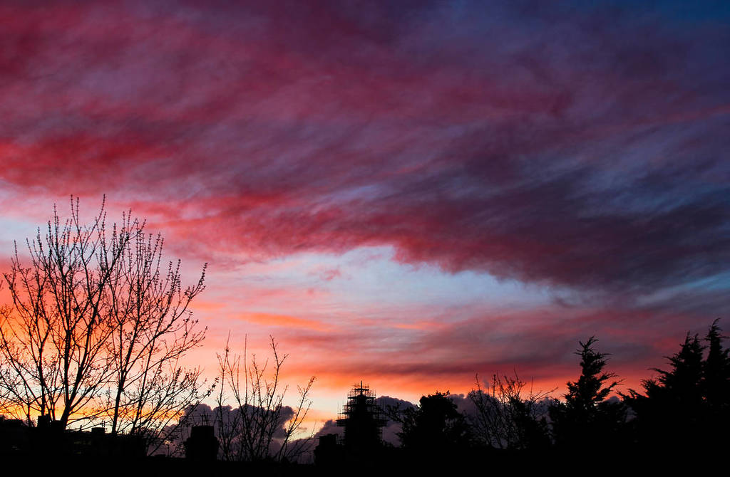 The skies in Liverpool are set to turn a dramatic shade of ‘blood red’ tonight as a huge plume of Saharan dust sweeps across the UK