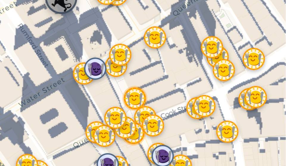This interactive map of Liverpool pinpointing every sun-drenched beer garden in real time is a total game-changer – ensuring you never miss a single minute of Vitamin D