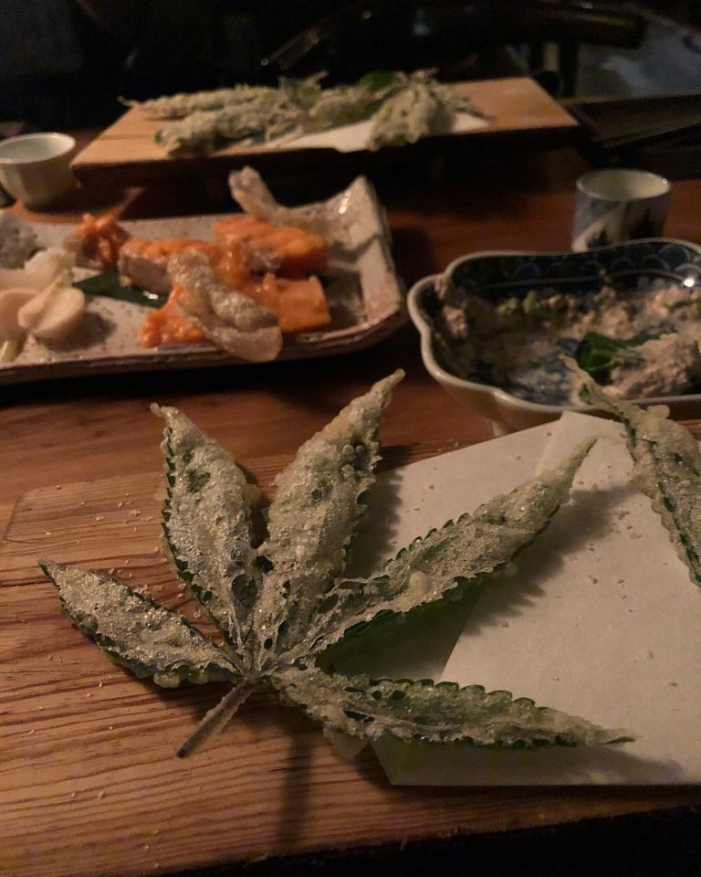 This DTLA Restaurant Serves DeepFried Marijuana Leaves