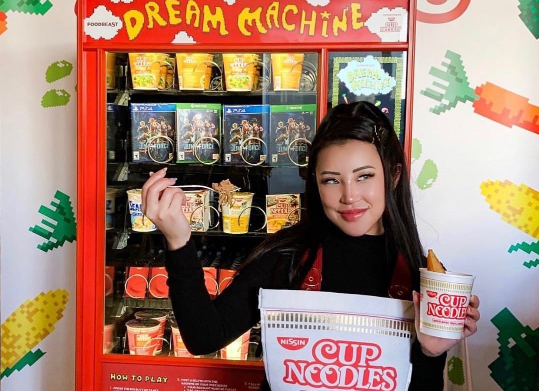 A 'Cup Noodles' Media Powered Vending Machine Is Popping Up In Torrance Secret Los Angeles
