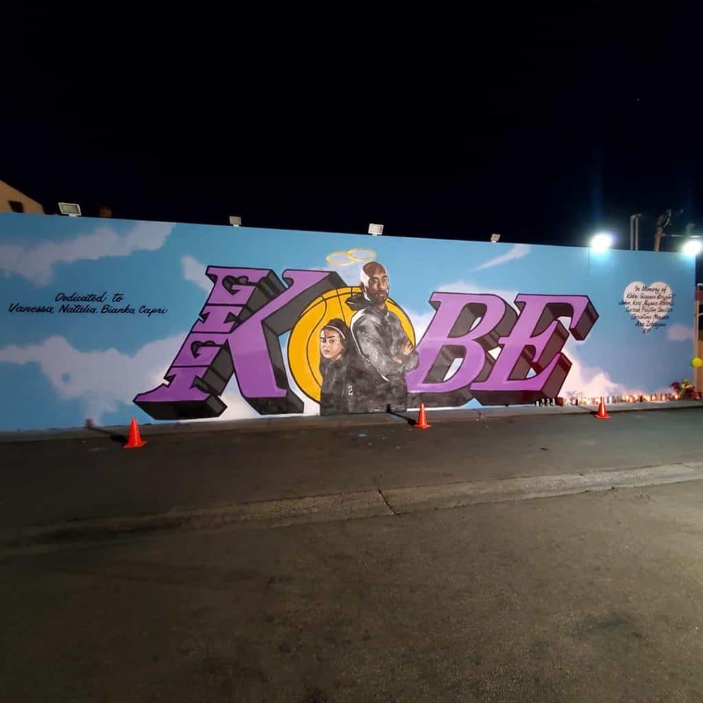26 Kobe Bryant Murals Around Los Angeles + Map