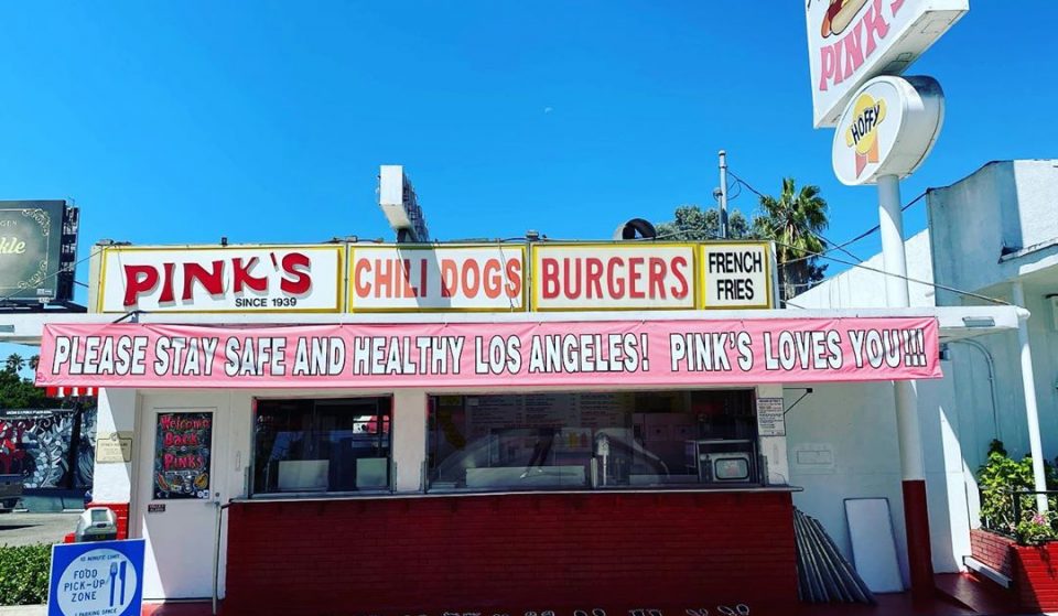 The Legendary Pink’s Hot Dogs In Hollywood Is Open Again