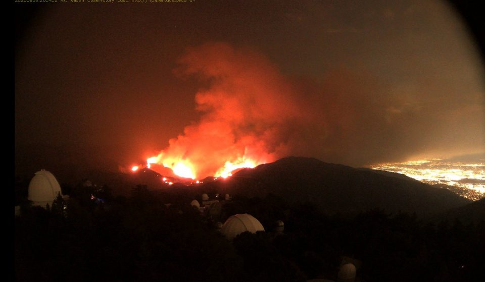 Bobcat Fire Moves Within 500 Feet Of Mt. Wilson Observatory