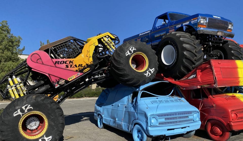 Ride Into The Largest Collection Of Life-Sized Hot Wheels At This Drive-Thru In L.A.