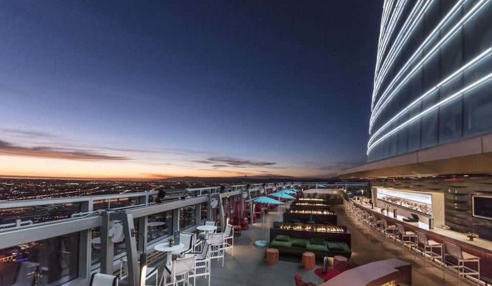 Sip On Cocktails At The Highest Open-Air Rooftop Bar In The Western Hemisphere