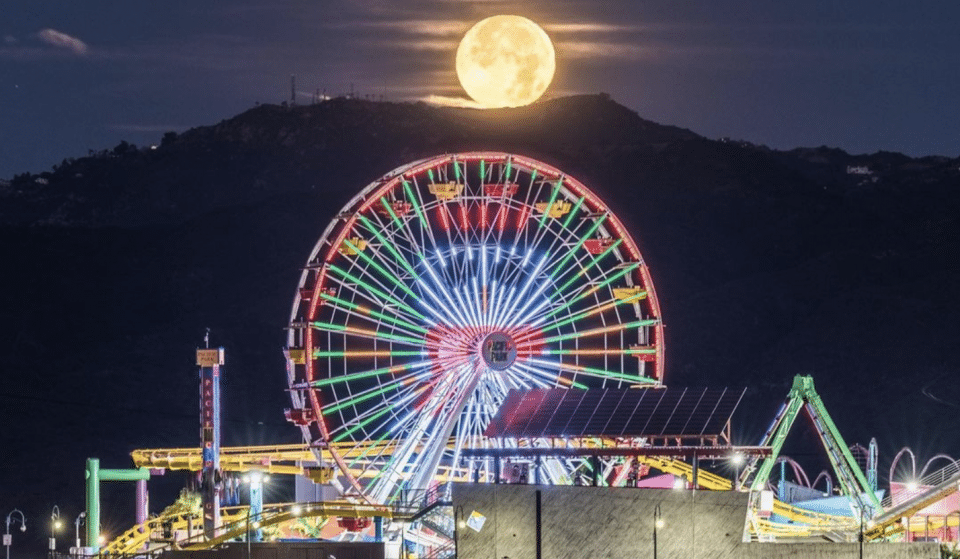 A Gallery Of The Gorgeous ‘Cold Moon’ That Illuminated L.A. Over The Weekend