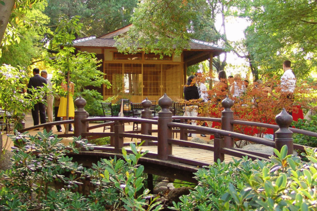 Der verborgene japanische Garten von Storrier Stearns
