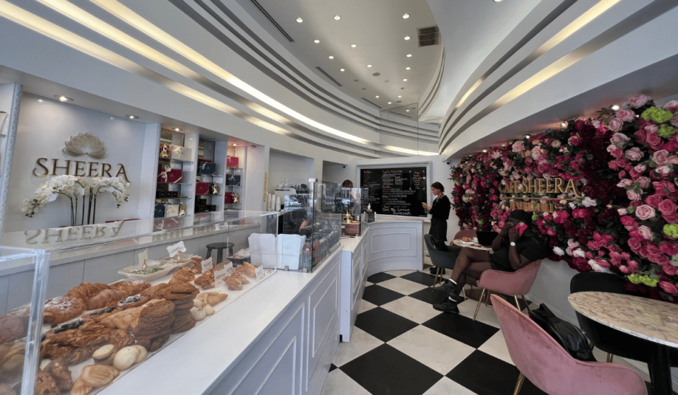 Café Sheera Is A Hidden Beverly Hills Gem That Offers A Floral Escape With Luxury Sweets & Teas