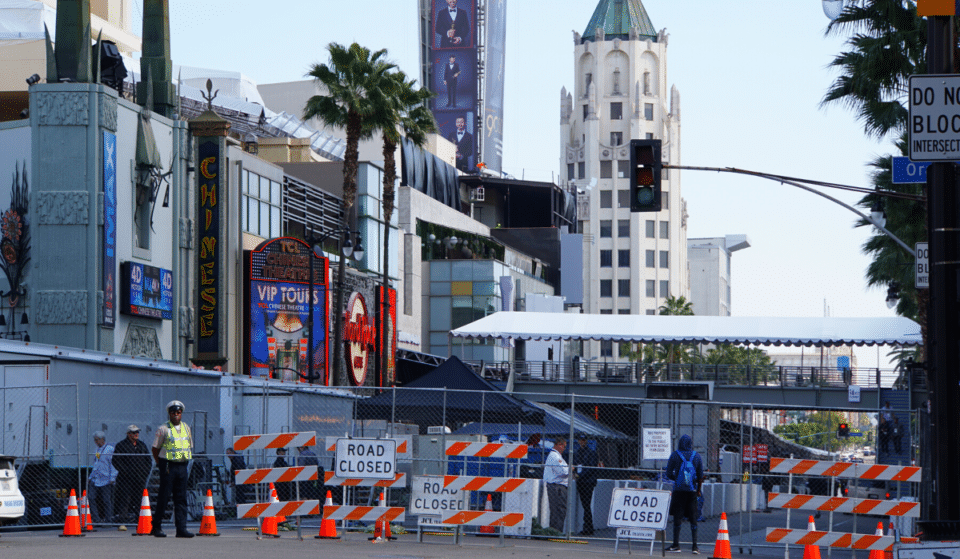Hollywood Road Closures Are Already Underway In Preparation For The 2024 Oscars