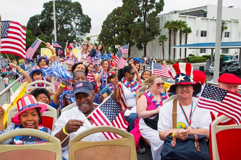 Imagen cortesía de Ocean Park Association & Fourth of July Parade Santa Monica