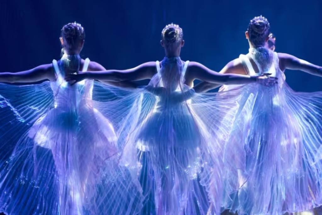 Danseurs sur scène au Ballet of Lights