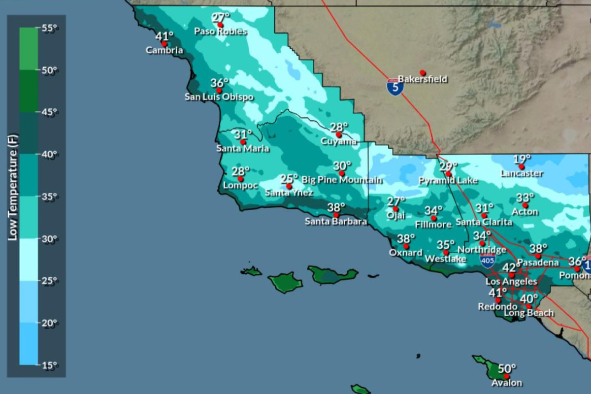 A Freeze Warning Has Been Issued In Southern California