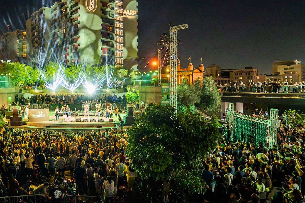 free outdoor summer concerts at Grand Performances