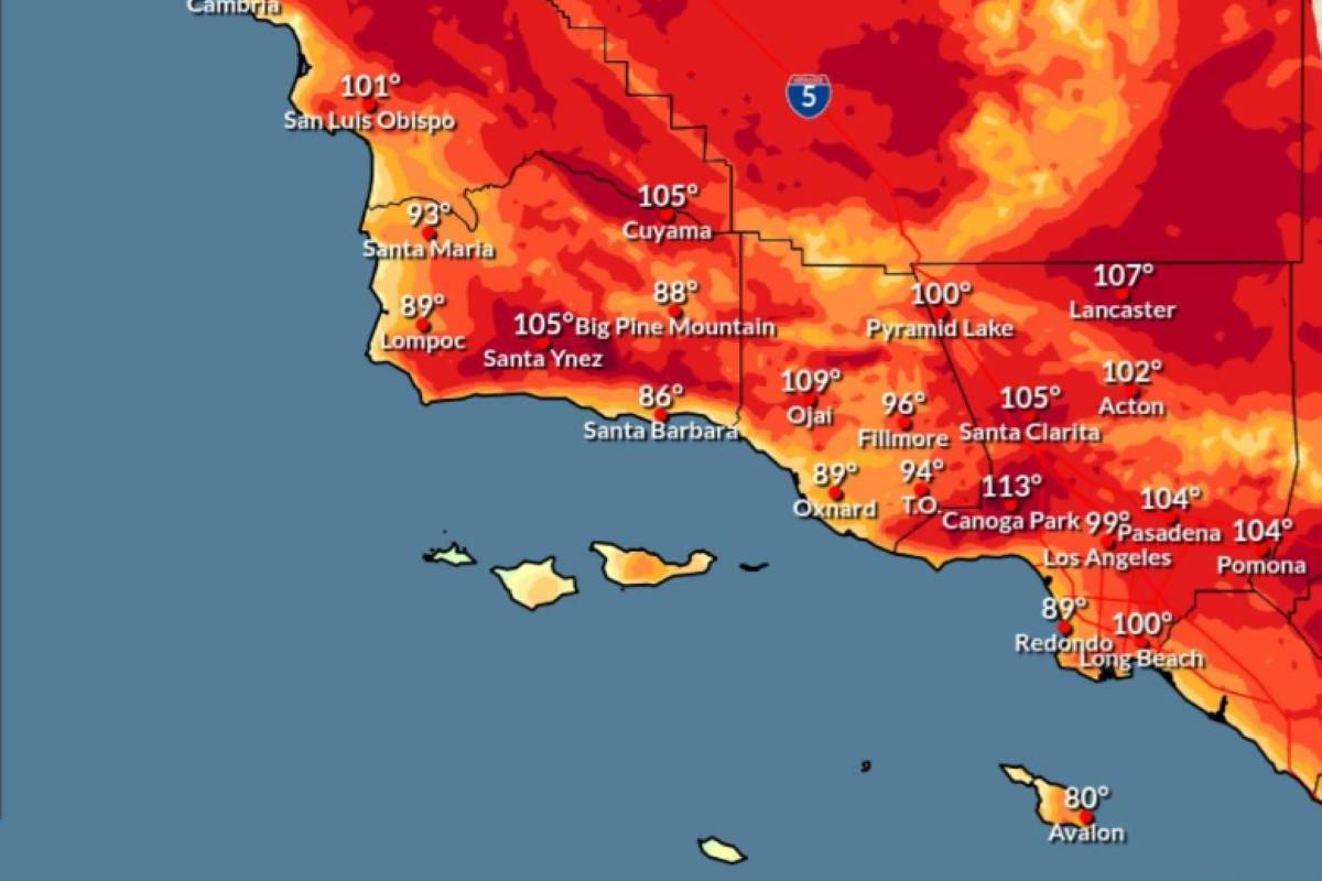 Excessive Heat Warning Is In Effect For SoCal Until Tonight