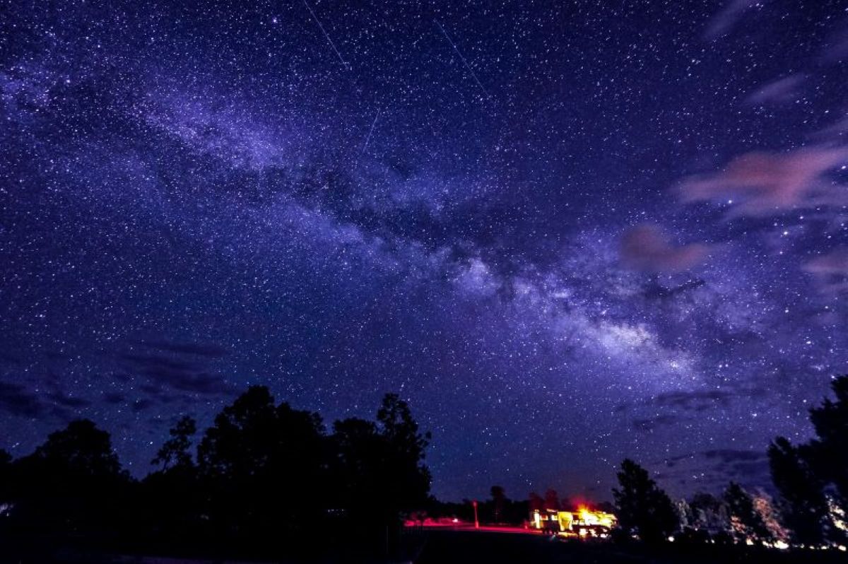 starry night sky