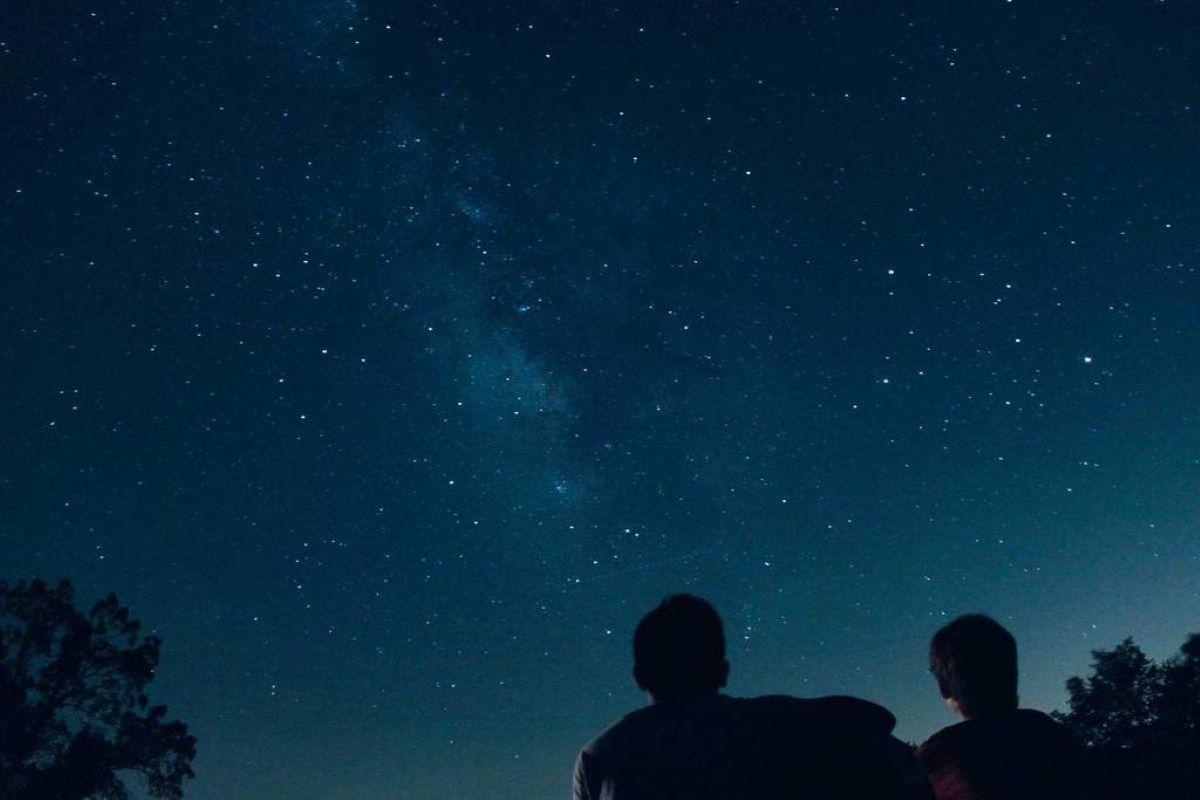 starry night sky