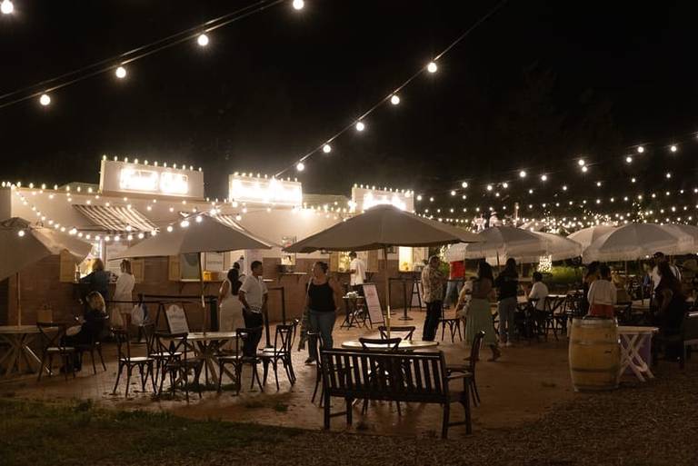 123 Farm's Lavender Festival Illuminates Historic Fields At Night