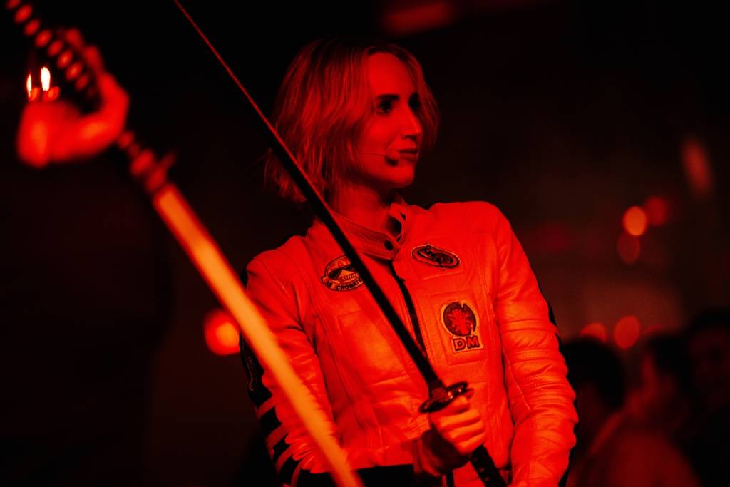 Performers onstage reimagine Tarantino classics