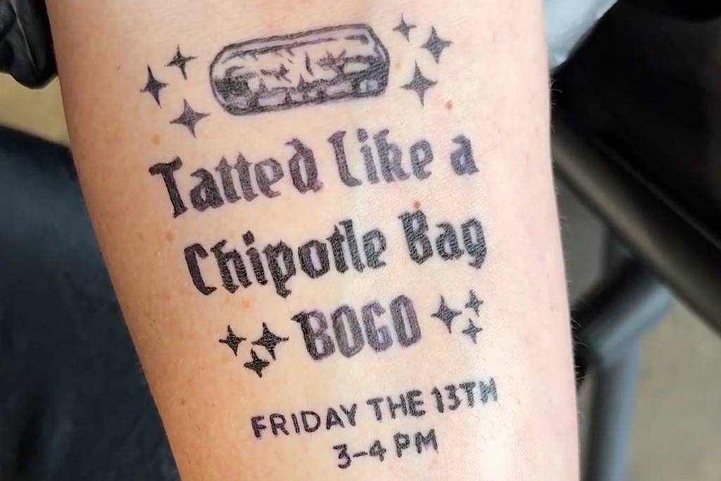 Chipotle-Tätowierung