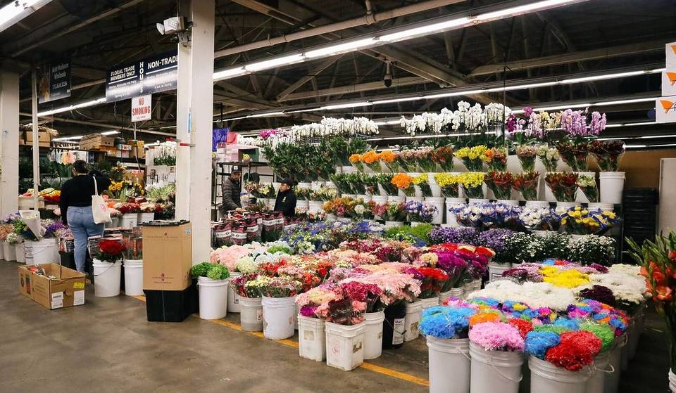 L.A.&#8217;s Century-Old Flower Market Is The Largest In The Country, Offering Thousands Of Fresh Flowers At Wholesale Prices
