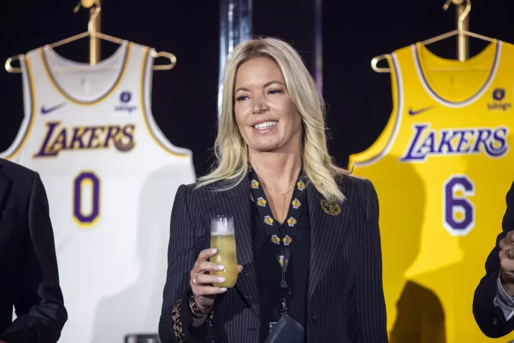 Jeanie Buss, ancienne propriétaire des Lakers.
