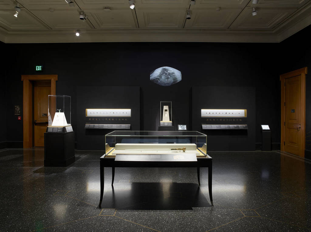 Kingdom of Pylos exhibition installation.