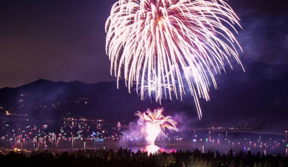 Big Bear Lake Lights Up The Biggest 4th Of July Fireworks Show In SoCal — Visible From The Water And Shoreline