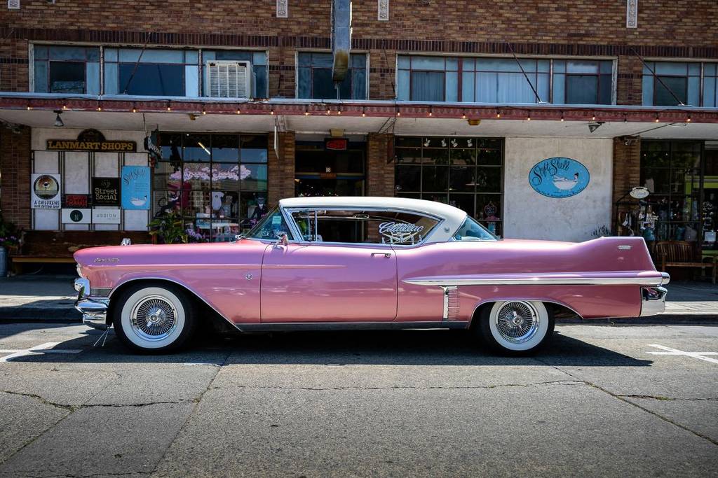 Pink Cadillac in Petaluma