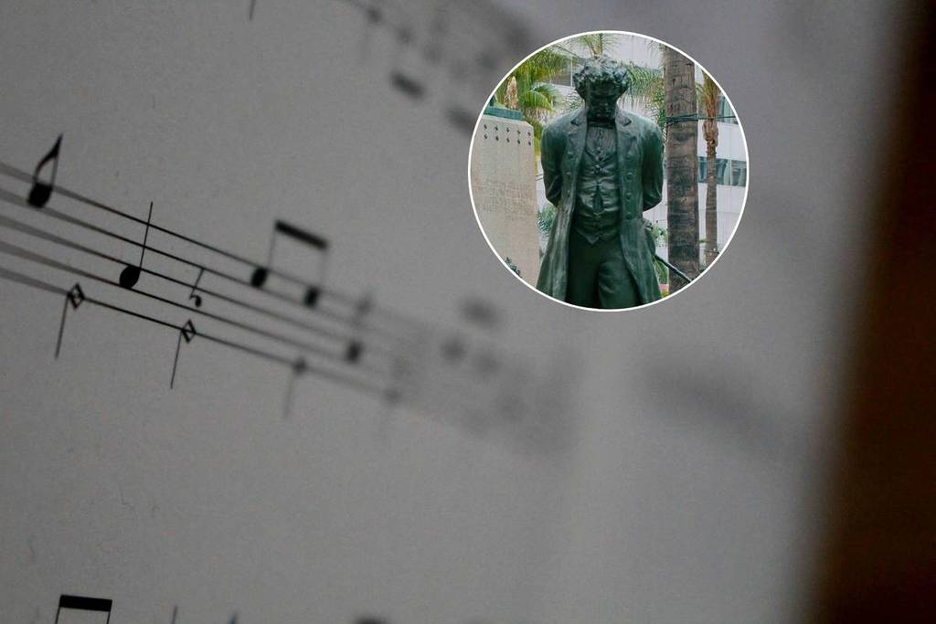 Beethoven in Pershing Square in Downtown Los Angeles