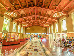 As The Largest Passenger Rail Terminal In The Western US, L.A.&#8217;s Opulent Train Station Is A Gem Hidden In Plain Sight