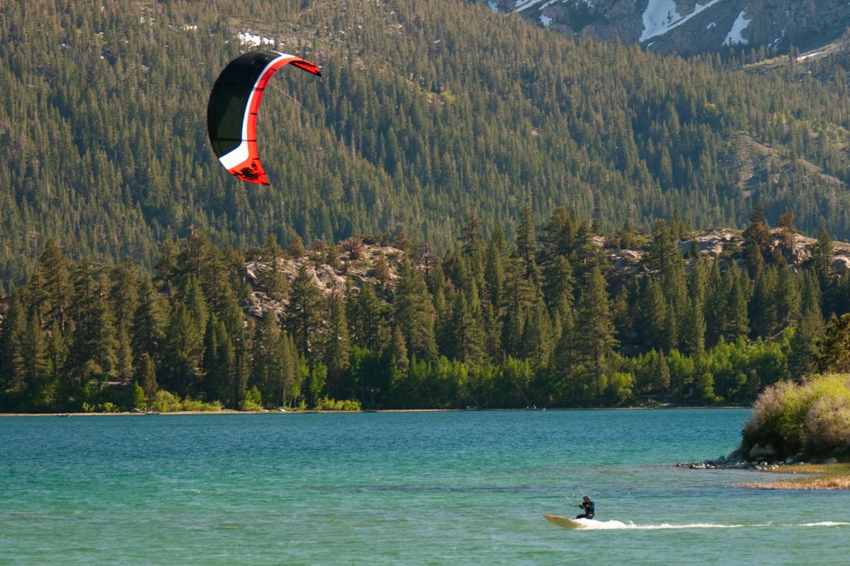 Lake June_kitesurf