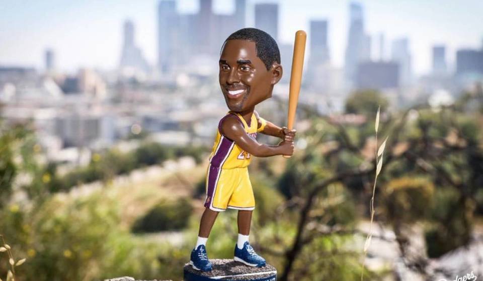 Los Dodgers rinden homenaje a Kobe Bryant con un nuevo muñeco que se regalará en agosto.