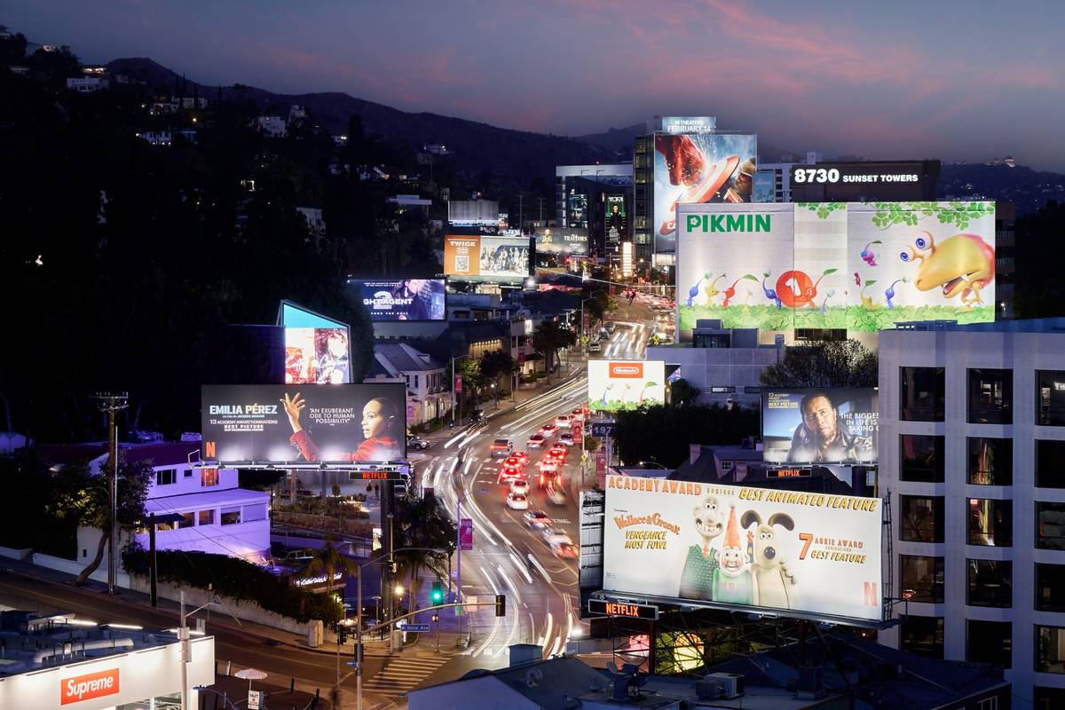 A photo of the Sunset Strip