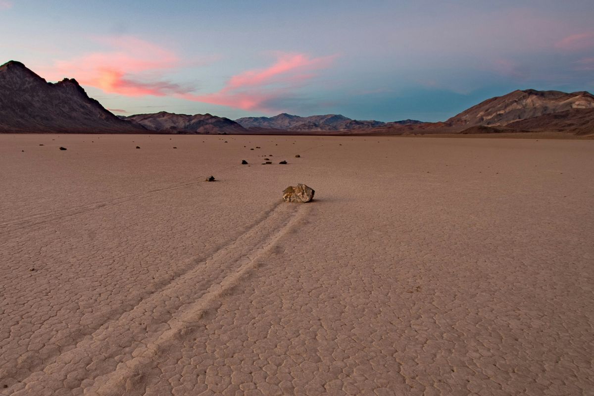 Death valley race track