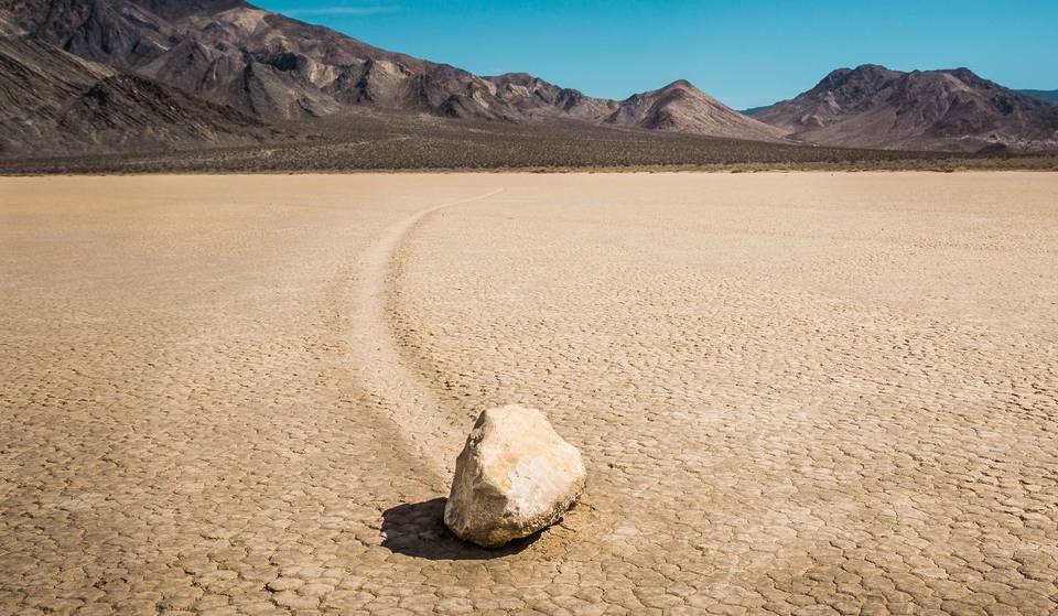 Boulders Slide Across This World Famous Barren Landscape 4 Hours from L.A. — A Fascinating Phenomenon That Still Baffles Visitors