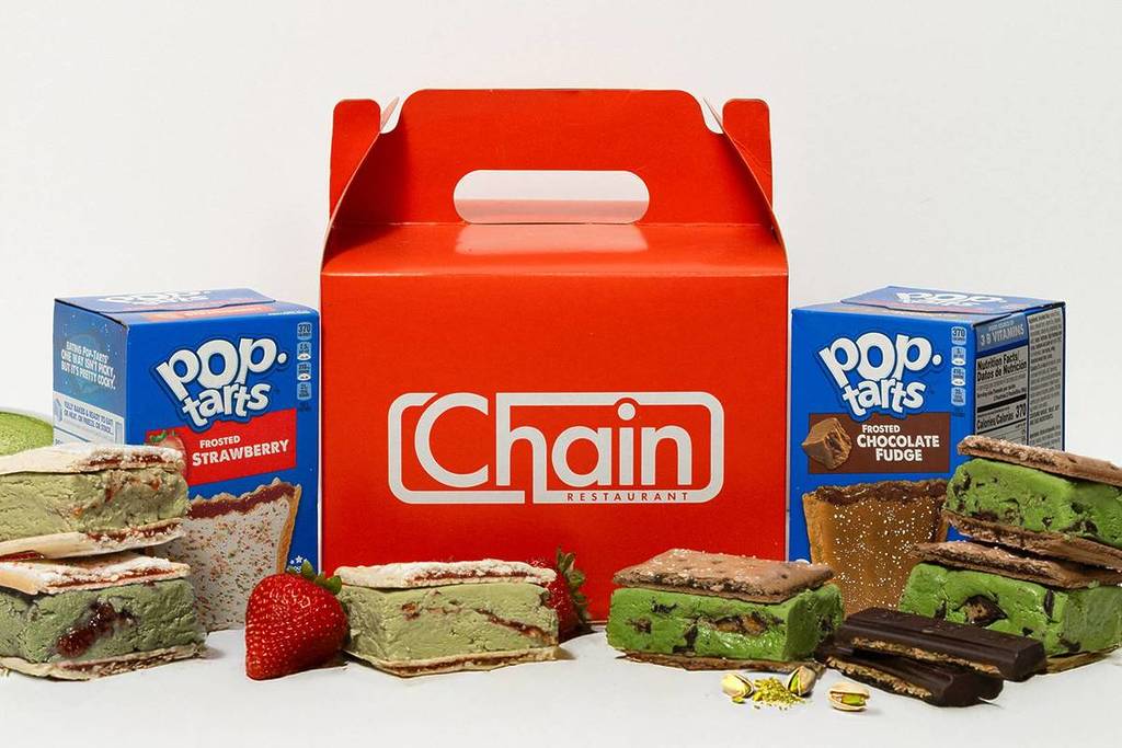 Puedes probar los sándwiches de helado Pop-Tarts de fresa Matcha y chocolate de Dubai en este Pop-Up de Los Ángeles